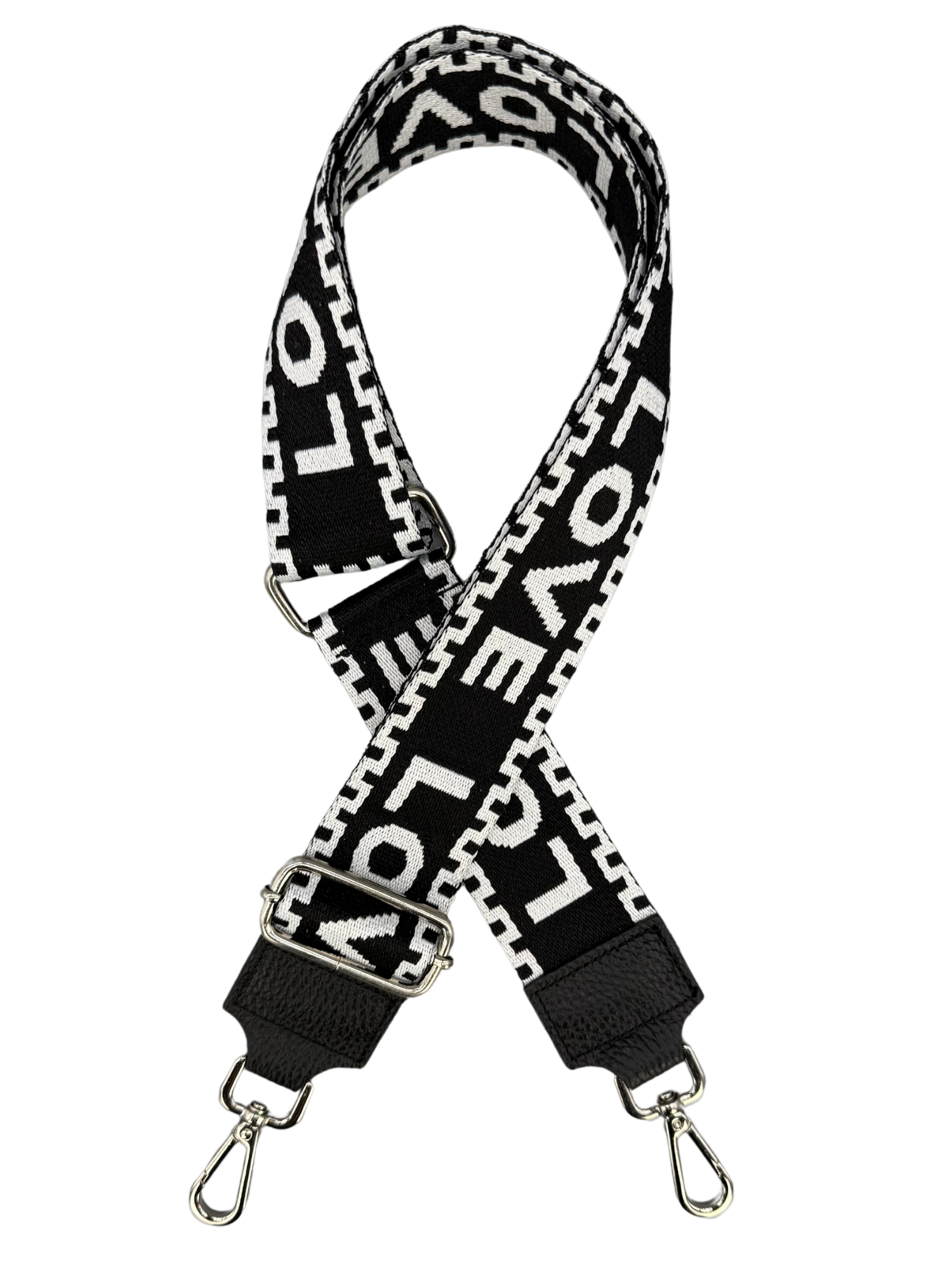 Schultergurt | Schwarz Silber