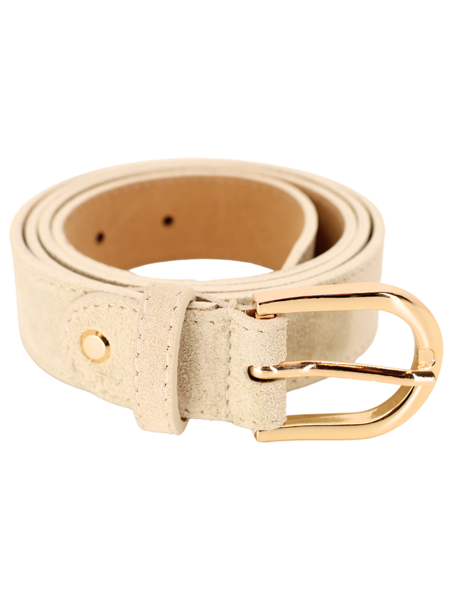 Veloursleder - Beige