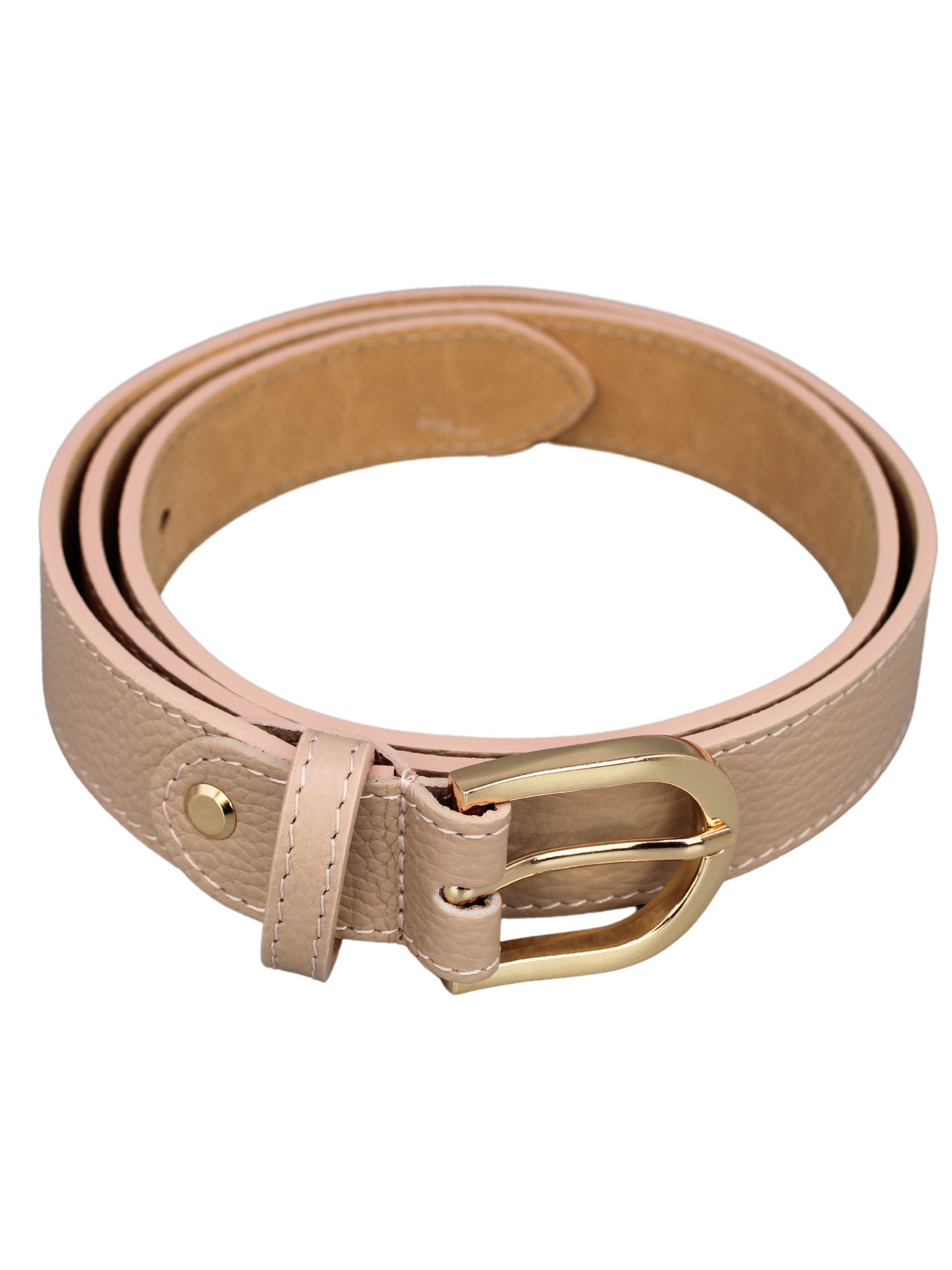 Ledergürtel - Rose | Gold