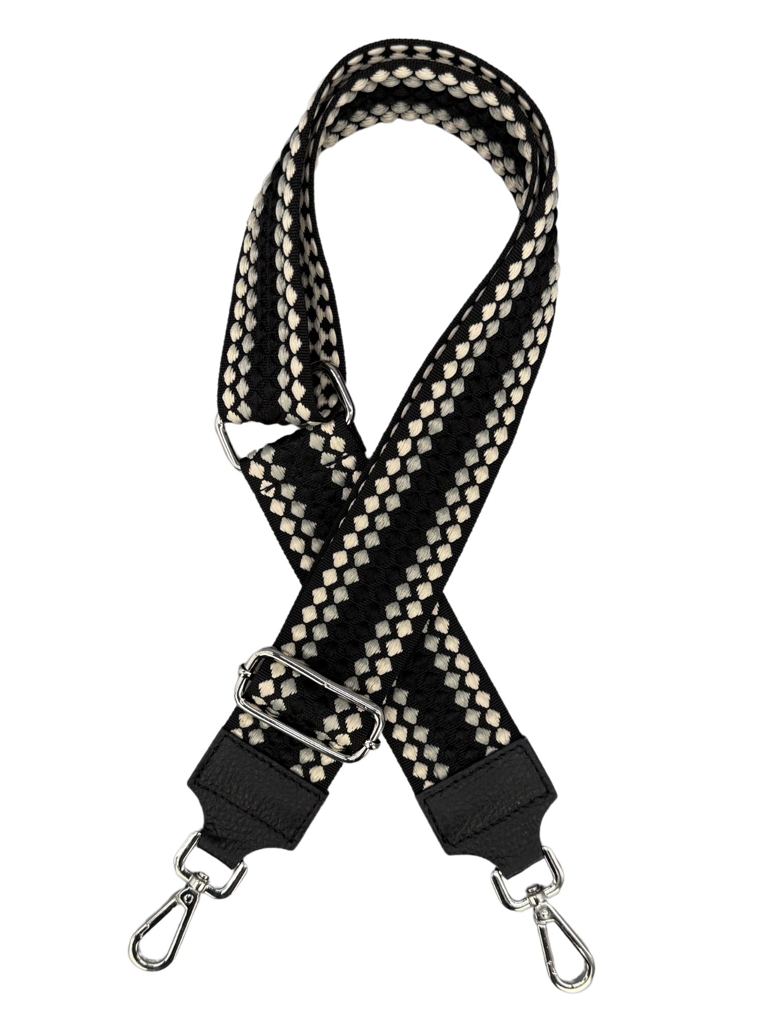 Schultergurt | Schwarz Silber