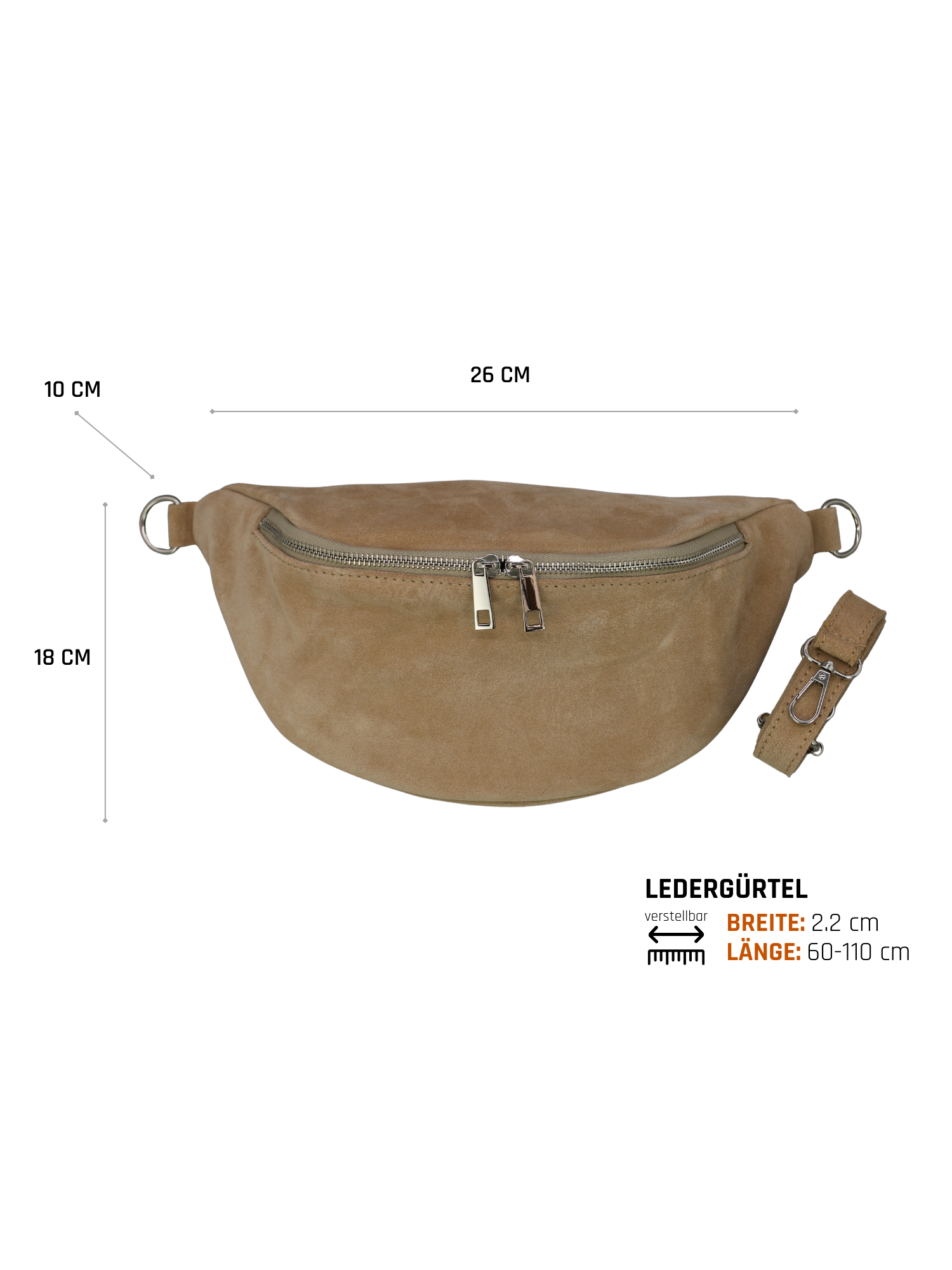 Marina | Taupe Silber