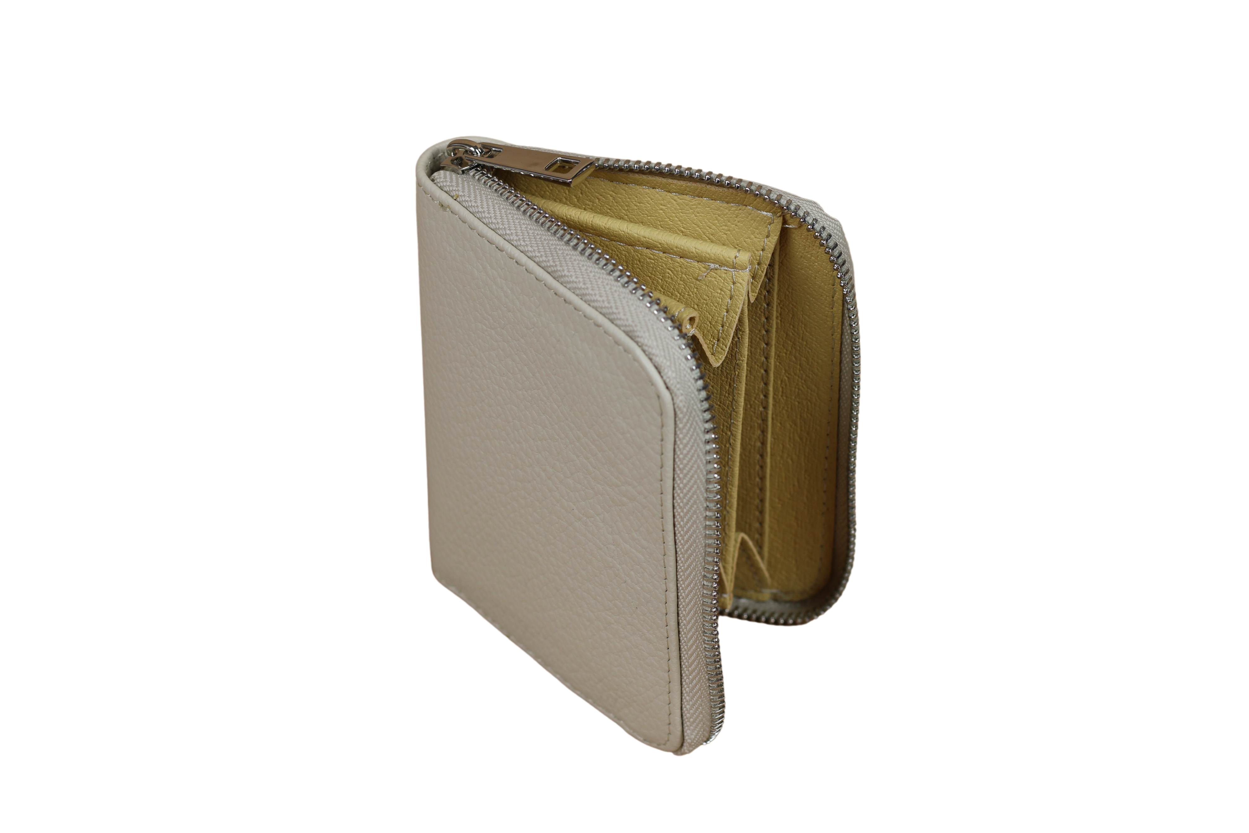 Beige - Kleine Geldbörse