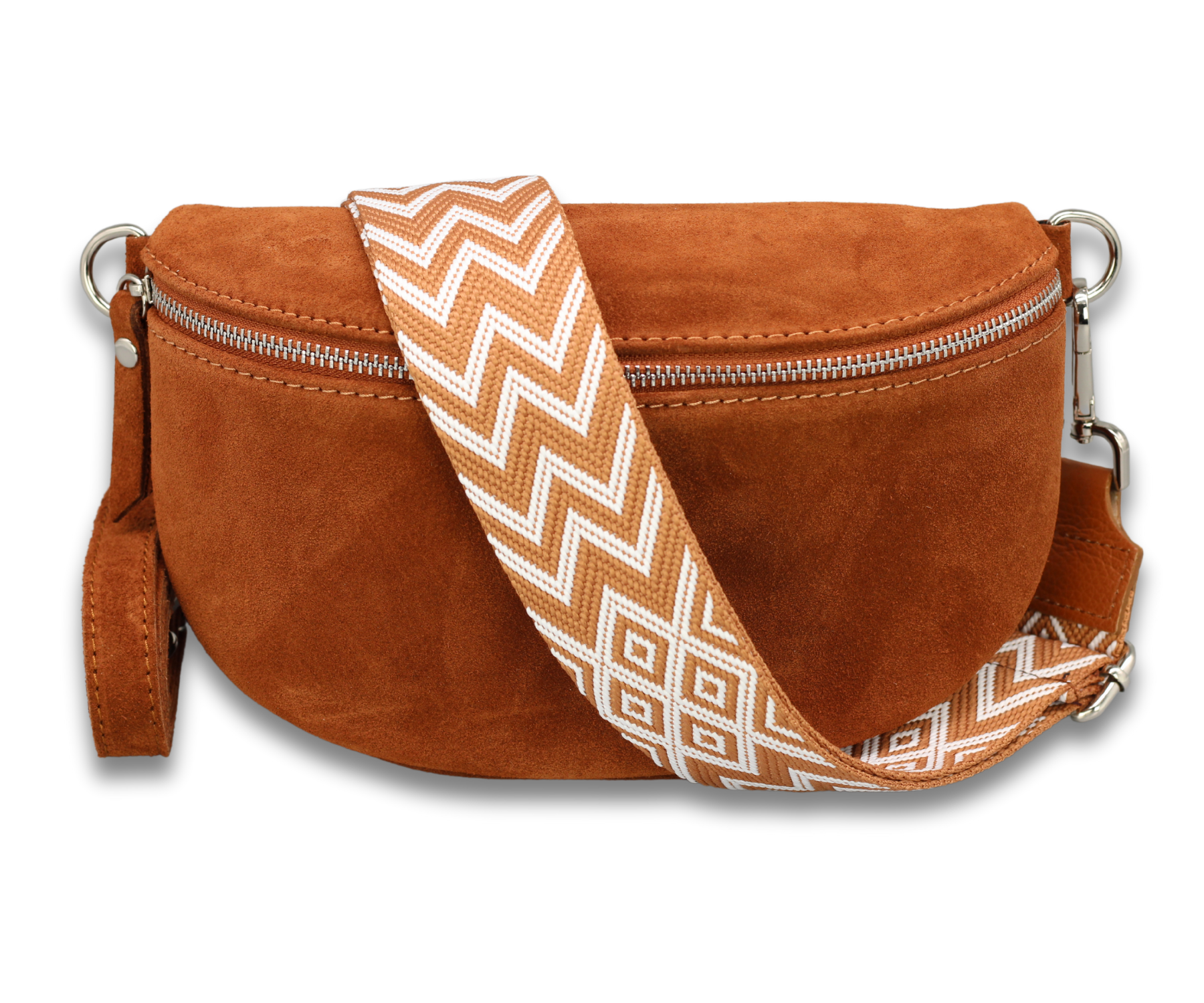 Suede - cognac brown