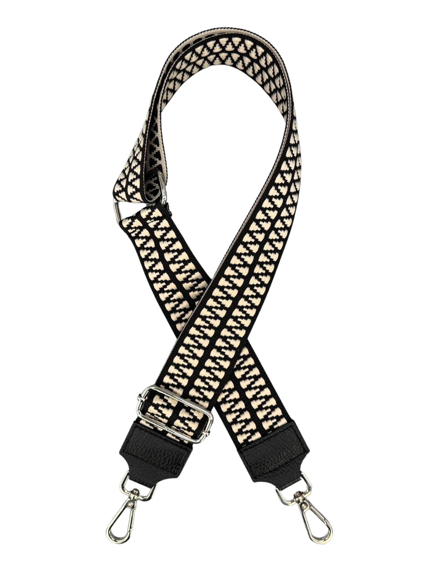 Schultergurt | Schwarz Silber