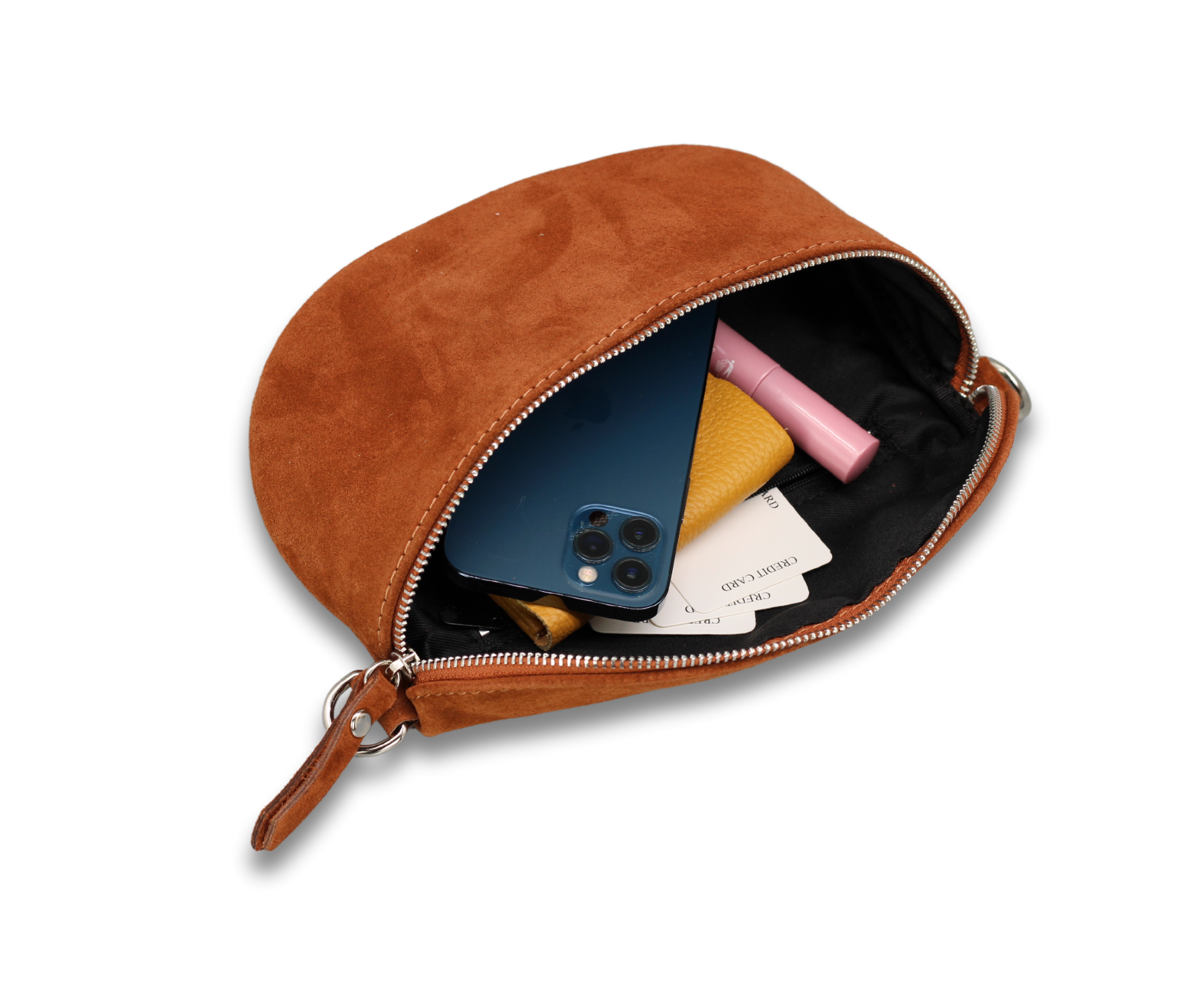 Suede - cognac brown