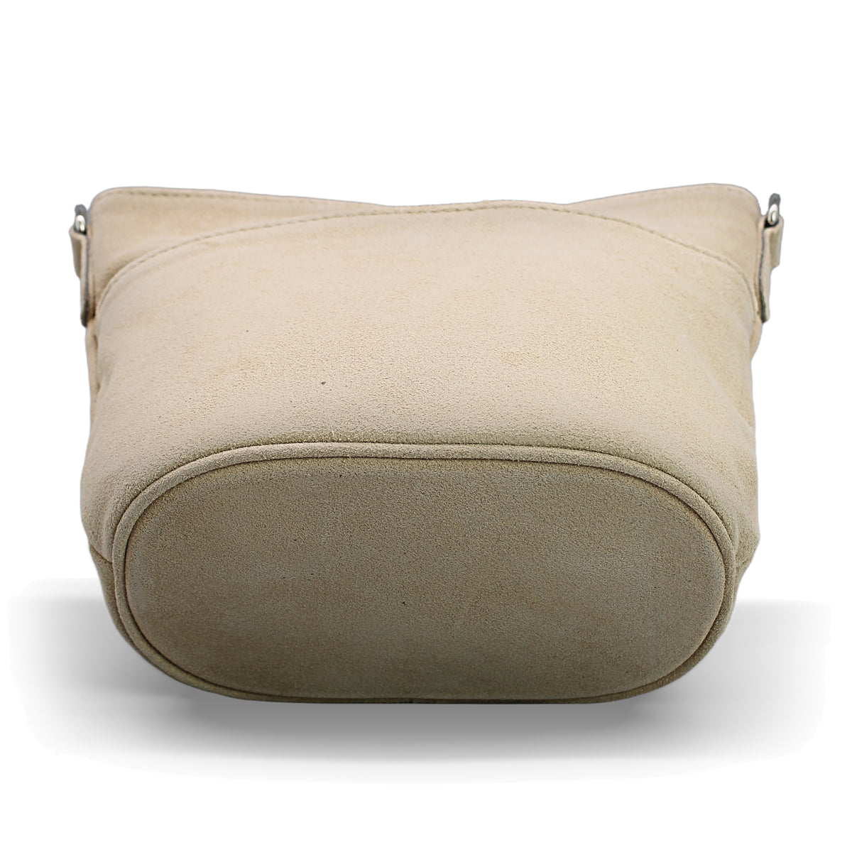 Adel Bags Lina Umhängetasche Wildleder Beige – Boden