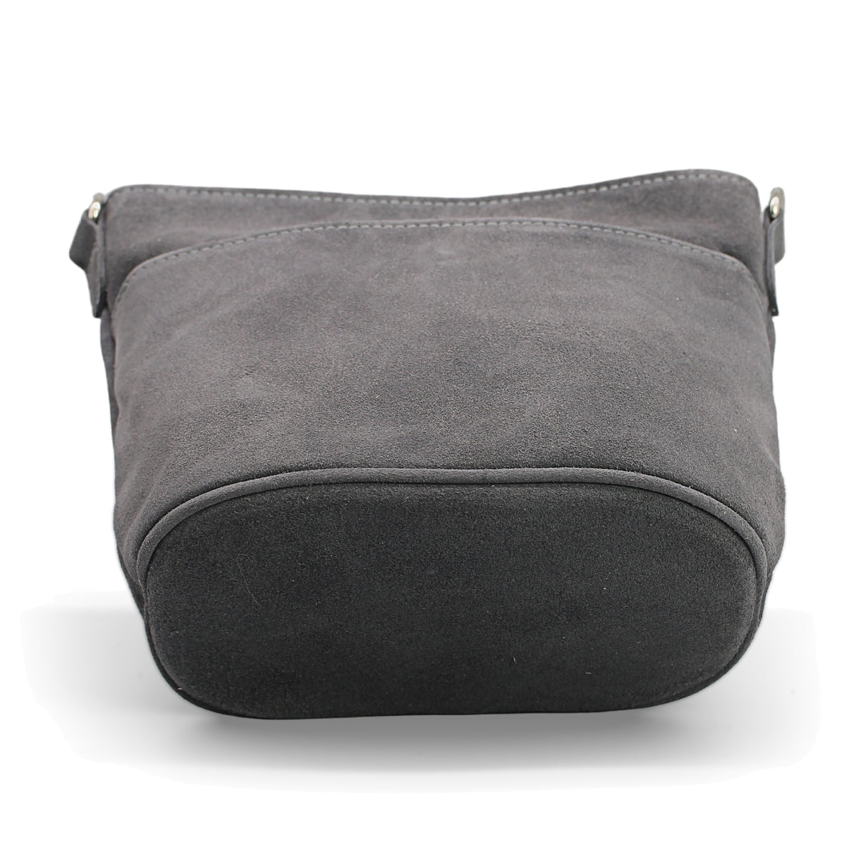 Adel Bags Lina Umhängetasche Wildleder Grau – Boden