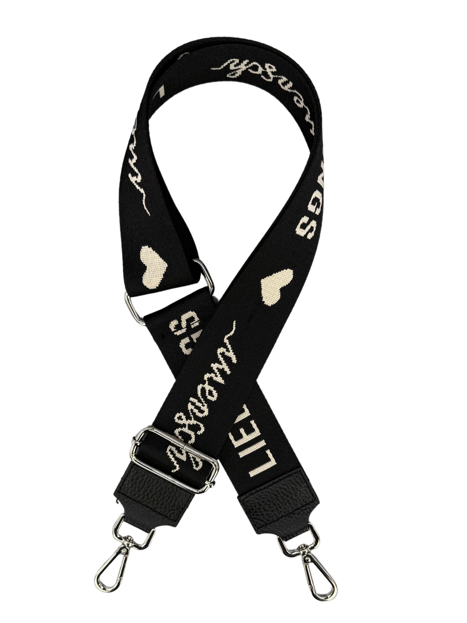 Schultergurt | Schwarz Silber