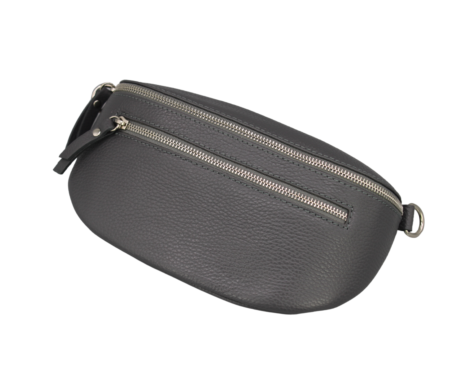 Bum bag beige silver