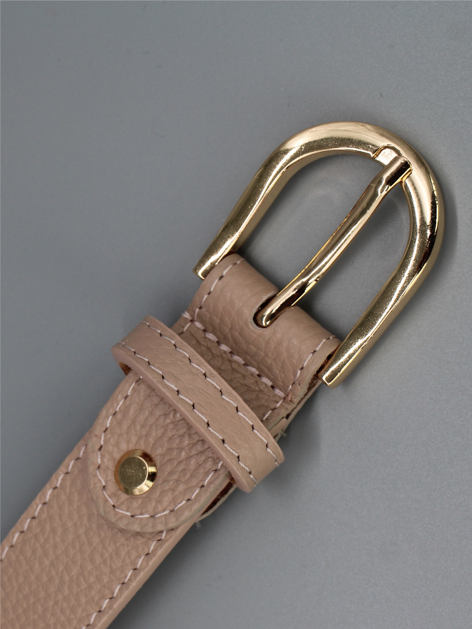 Ledergürtel - Rose | Gold