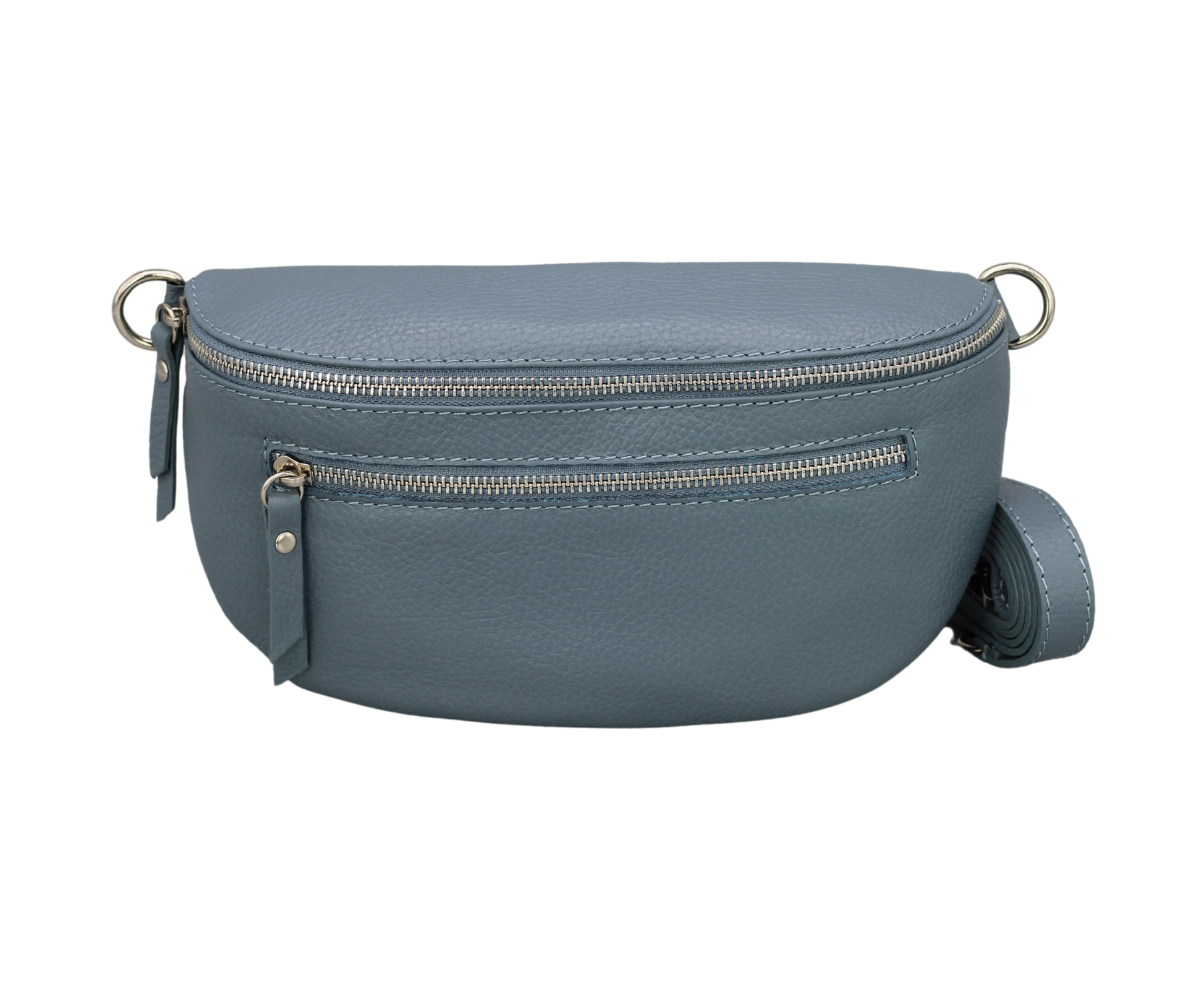 Bum bag beige silver