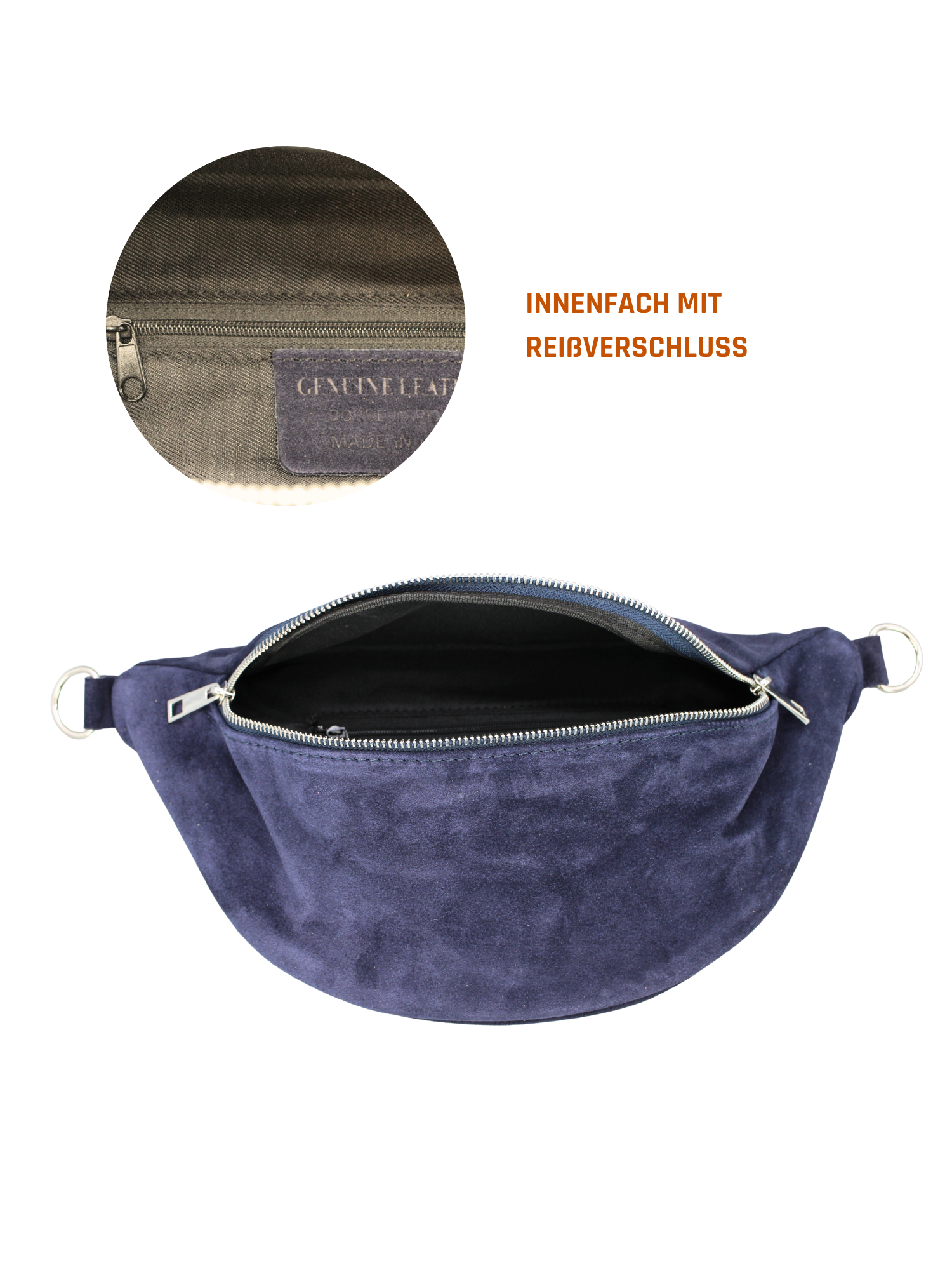 Marina | Dunkelblau Silber