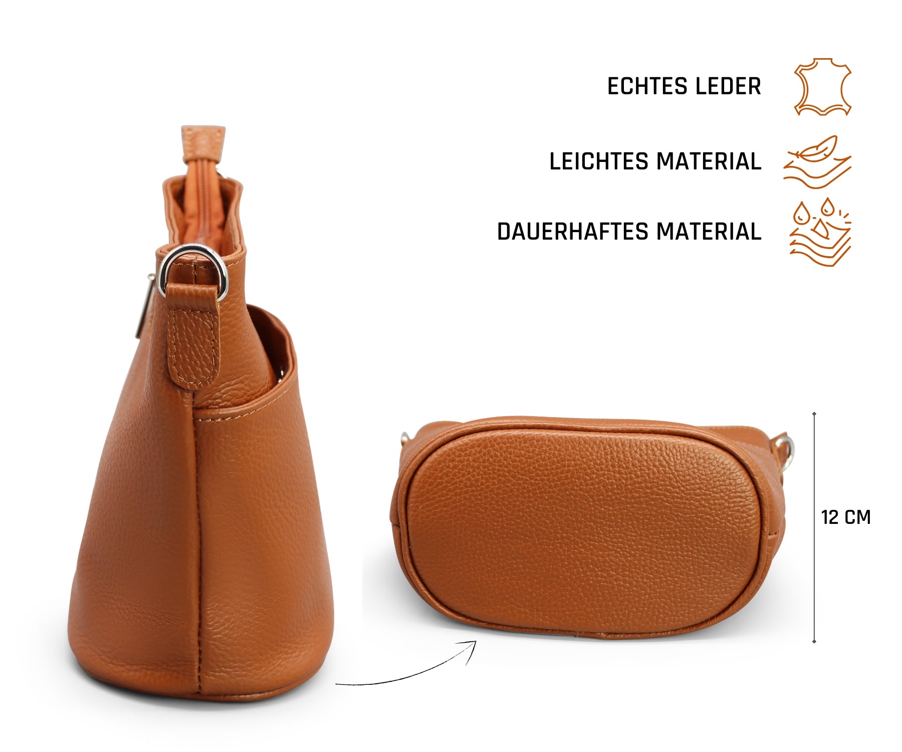 Lina - Cognac Braun