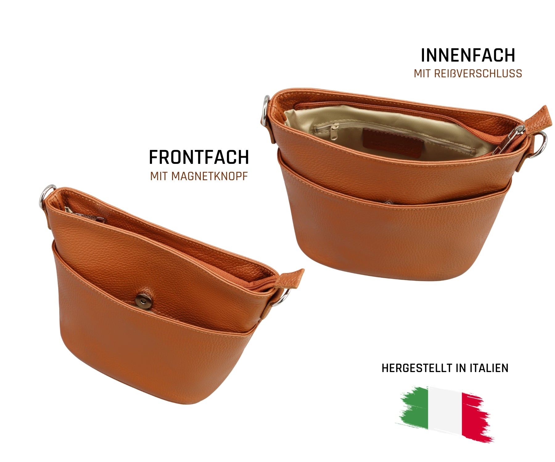 Lina - Cognac Braun