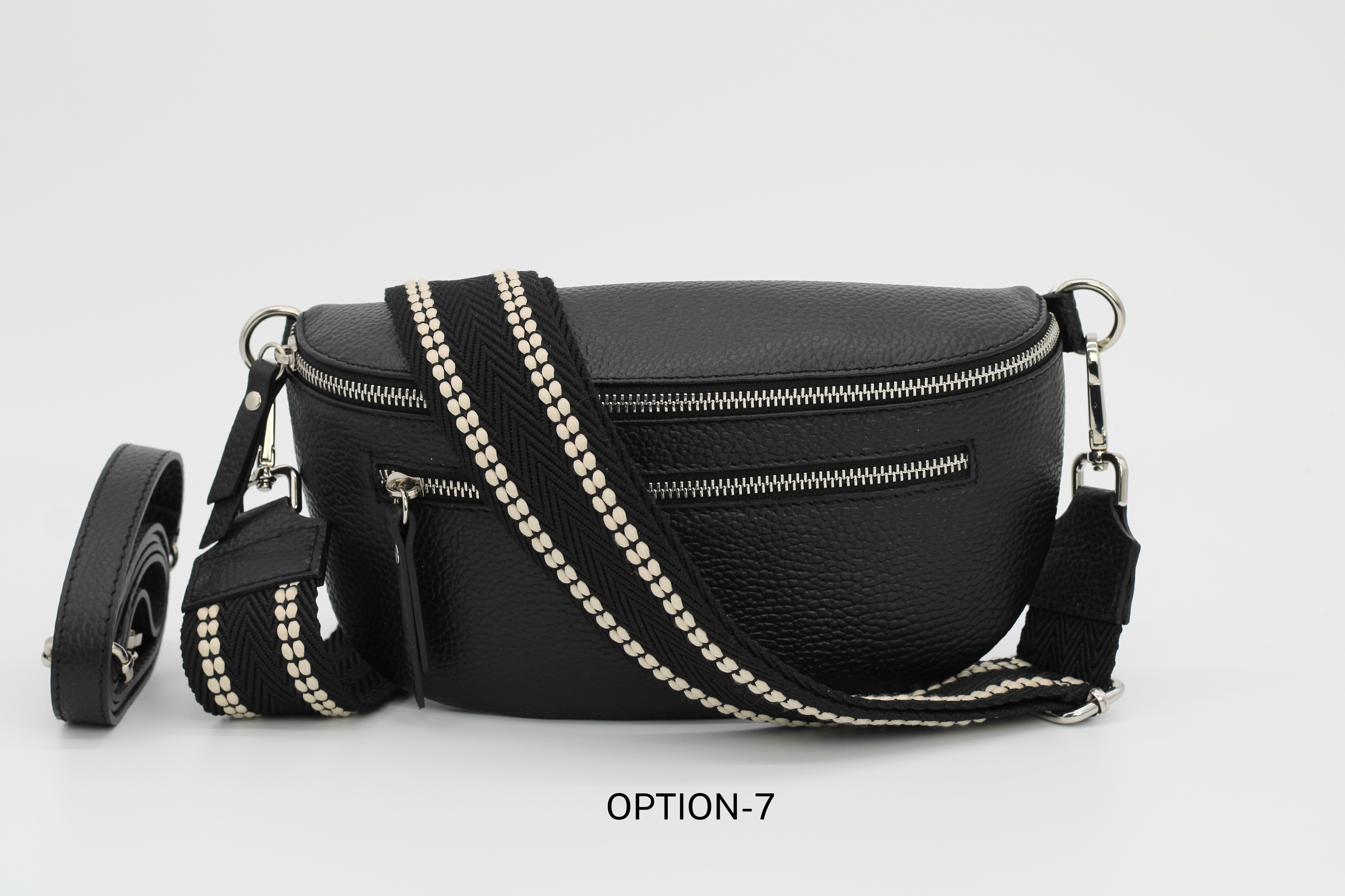 Versatile bag with interior compartment and various strap options