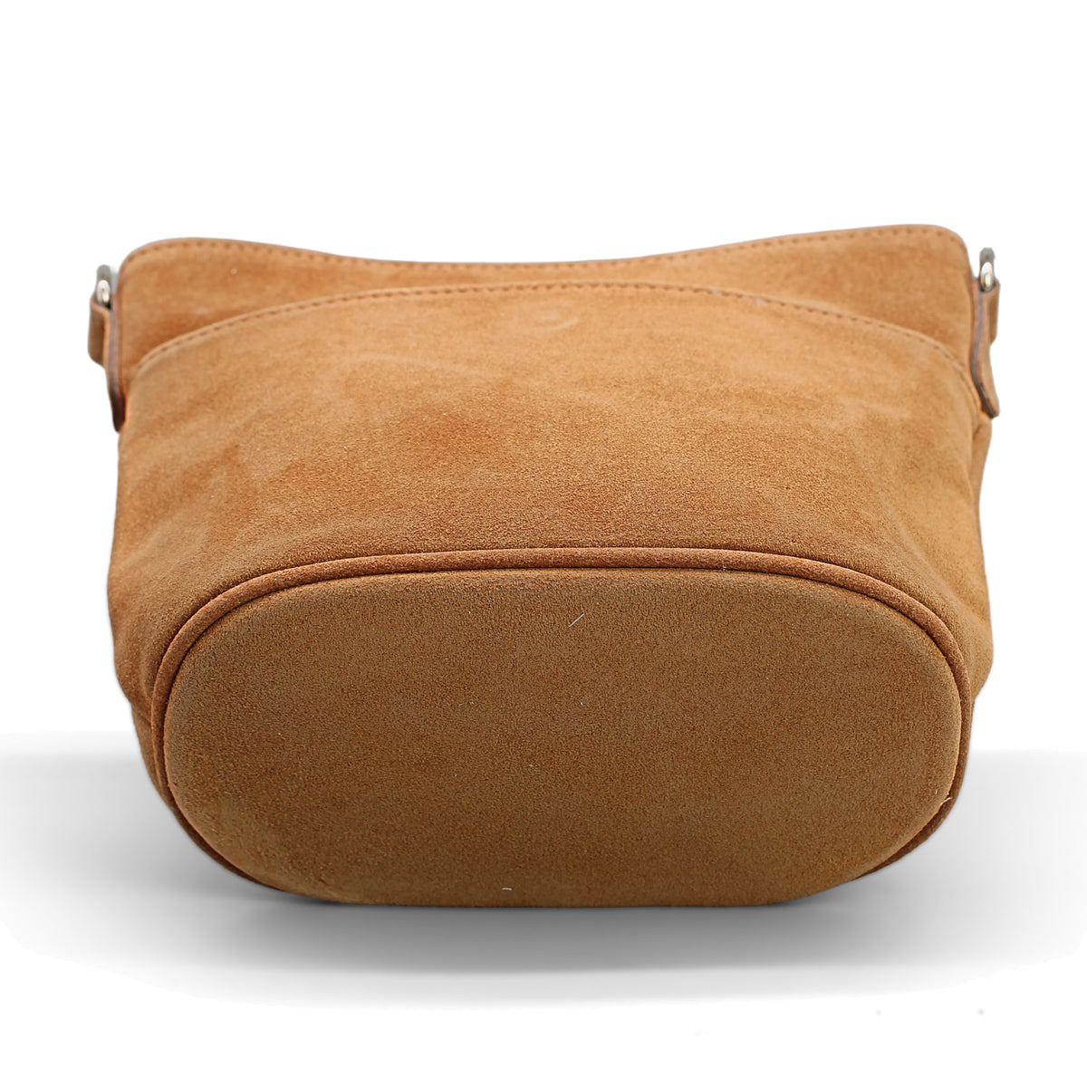 Adel Bags Lina Umhängetasche Wildleder Cognac – Boden